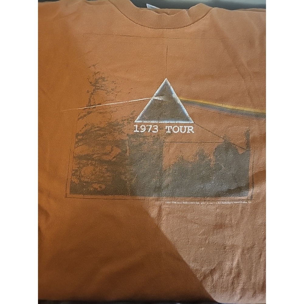 2007 Reprint Of The 1973 Pink Floyd Tour Medium Allstyle Appeal vtg